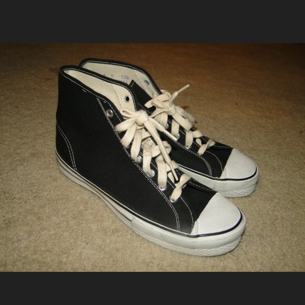 Rare 1950s basketball sneakers by LA Cross.